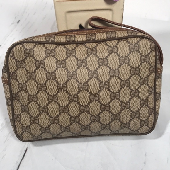 Vintage Gucci Cosmetic Designer Bag! Authentic! - Picture 3 of 8
